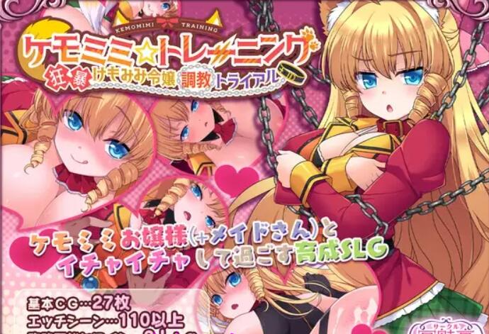 【SLG/PC/精翻汉化】 兽耳☆训练 ケモミミ☆トレーニンク ~狂暴けもみみ令嬢調教トライアル Ver1.0.10 【PC/600M/FM-转百度】 电脑端-第1张