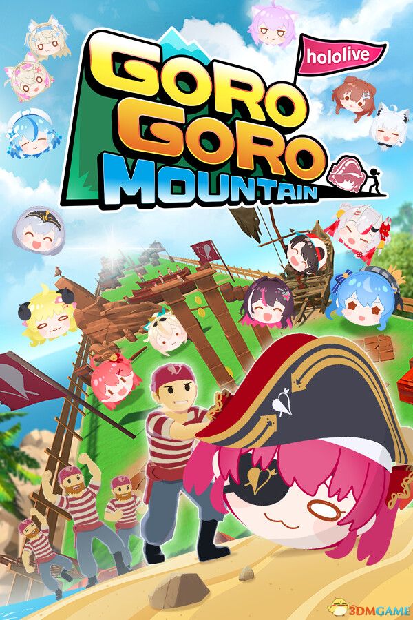 《hololive 滚滚山（hololive GoroGoro Mountain）》集成秘密结社联动DLC TENOKE镜像版[CN/EN] 冒险游戏-第1张