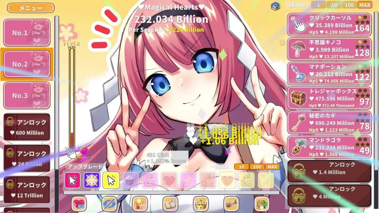 【SLG/AI汉化】终极可爱点击器(Kawaii Clicker Reborn)2.0【PC/753M】 电脑端-第1张