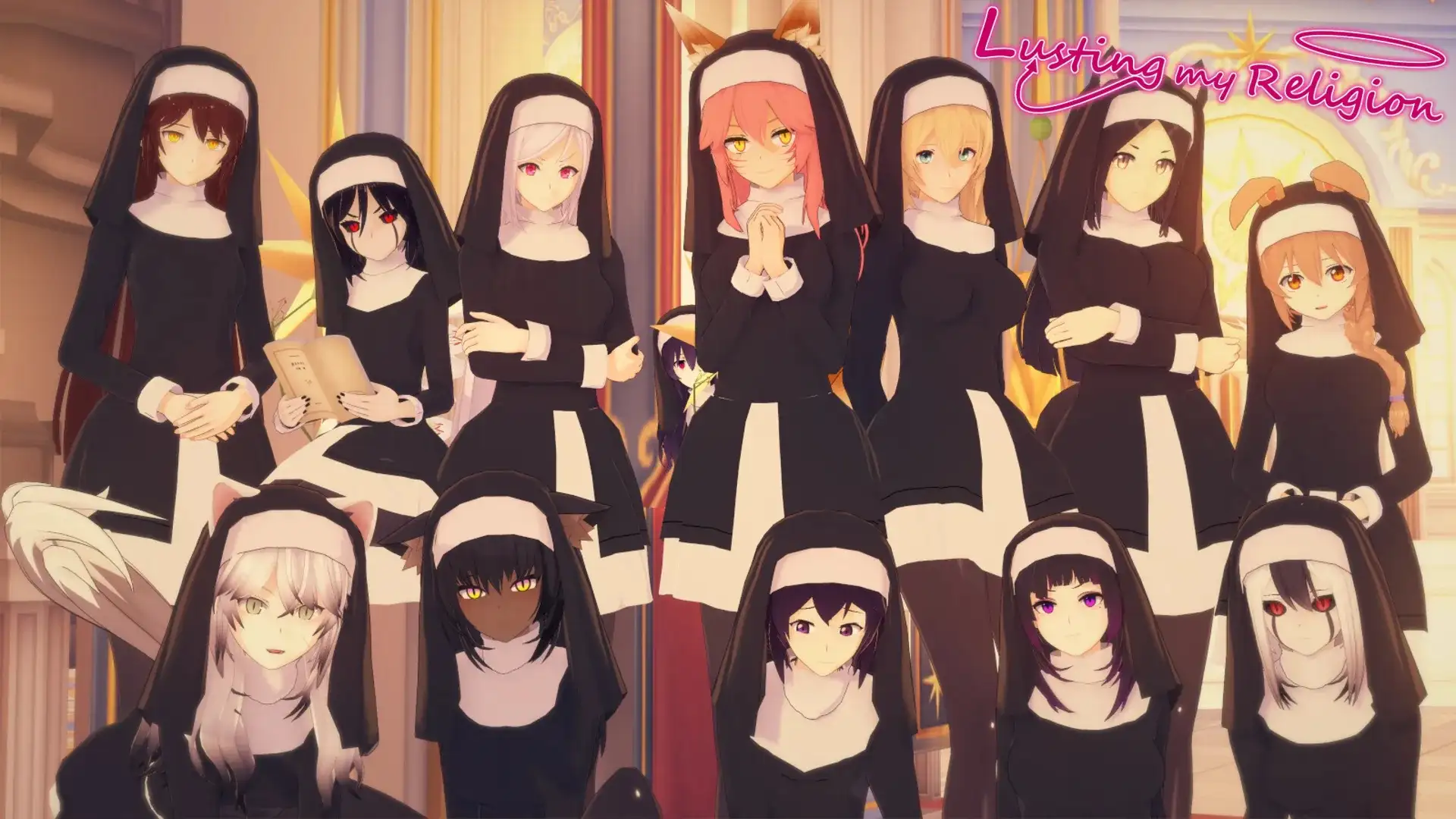 【SLG/AI汉化】渴望我的宗教Lusting my Religion.V1.5.2【安卓/2.27G】 安卓端-第1张