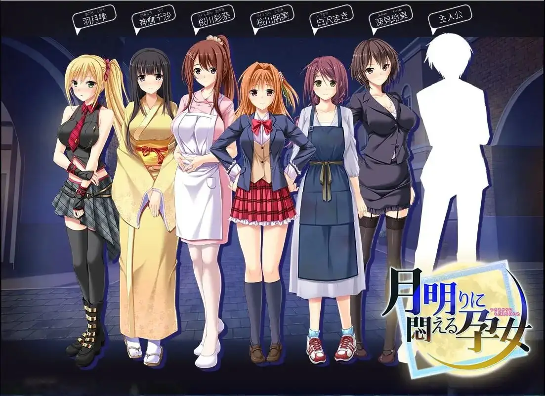 【ADV类型/AI汉化】在月光下苦闷的孕女1.0【PC+安卓/1.97G】 安卓端-第1张