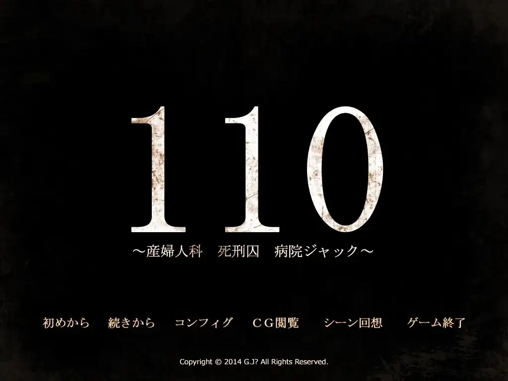 【ADV类型/AI汉化】110妇产科死刑犯医院劫持1.0.0【PC/1.25G】 电脑端-第1张