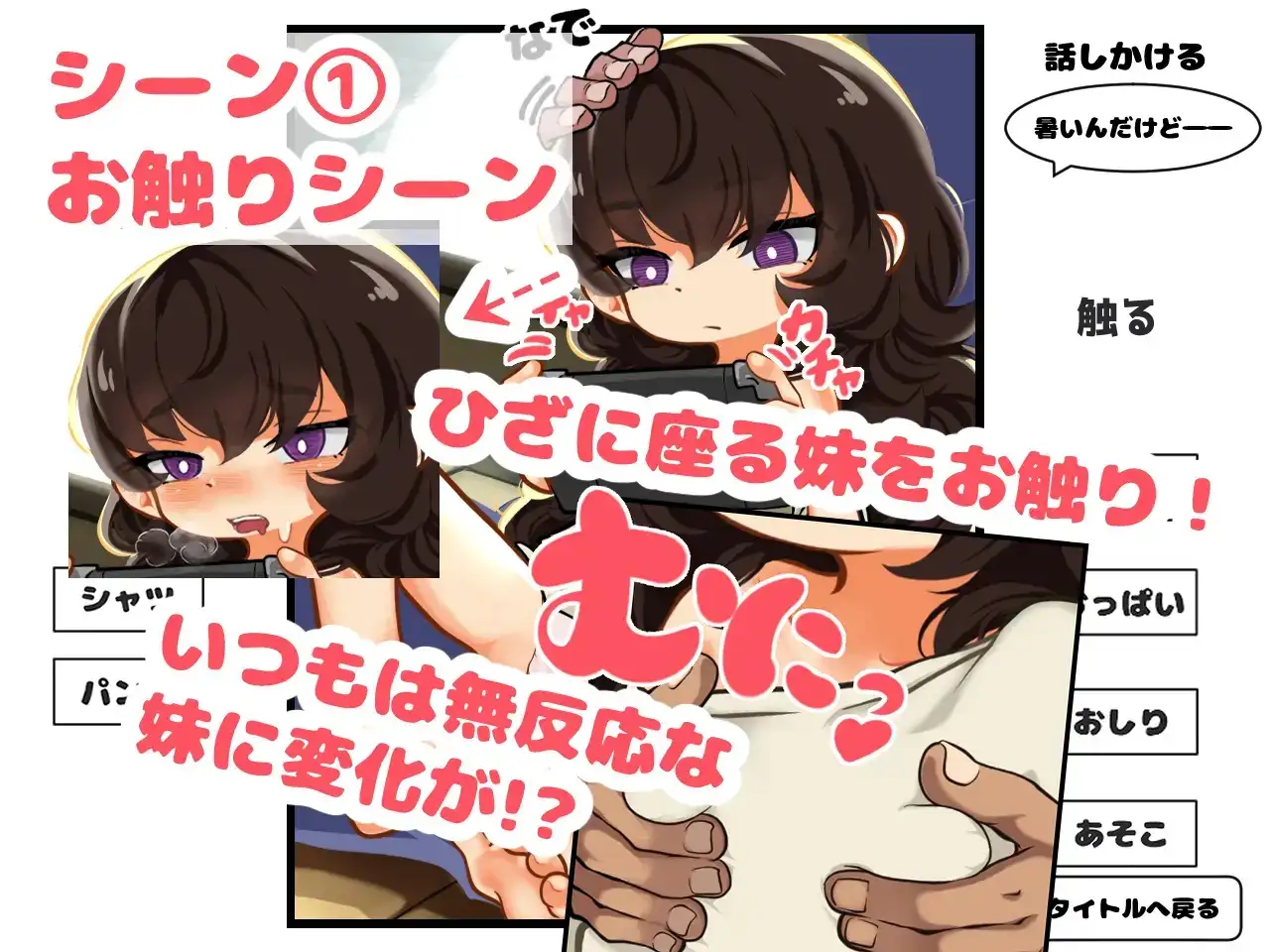 【SLG/AI汉化】我安静的小妹妹正坐在我的腿上 1.0【PC/489M】 电脑端-第1张